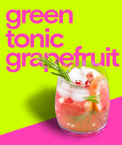green tonic grapefruit
